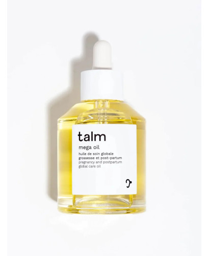 Talm - Mega sérum - sérum de soin bio grossesse et post-partum - 50ml -  Huile 