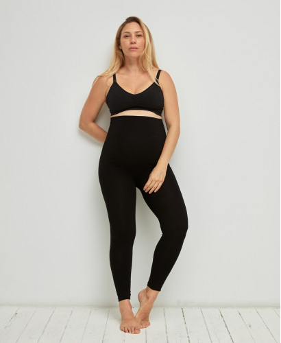 Nahtlose Schwangerschaft-Leggings aus Bambus