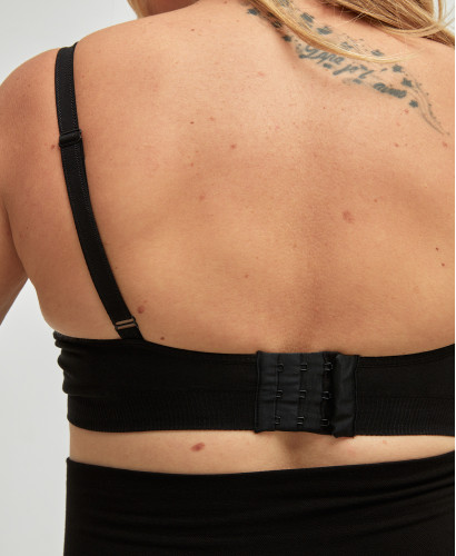 Soutien-gorge Allaitement Coton Bio Noir