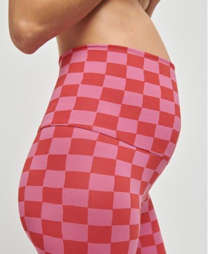 Legging Grossesse Motiv Astro l Leggings Maternité Stylés & Confort -  Rosa/Rot 