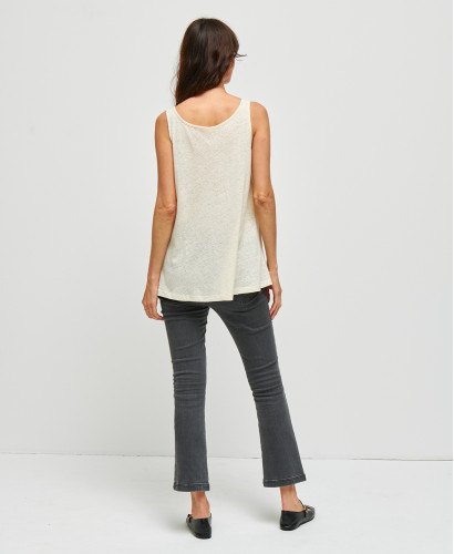 Linen & Cotton Luz Tank Top