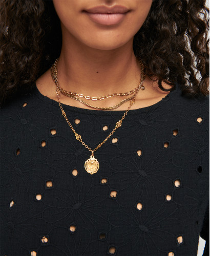 blouse maternité broderie anglaise coton noir amy