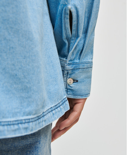 Schwangerschaftshemd aus Denim June