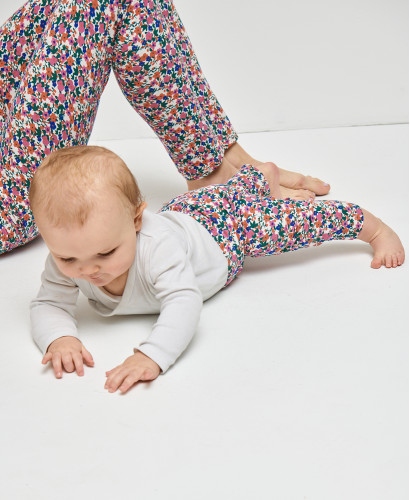 Leggings für Kinder Liberty aus Bio-Baumwolle