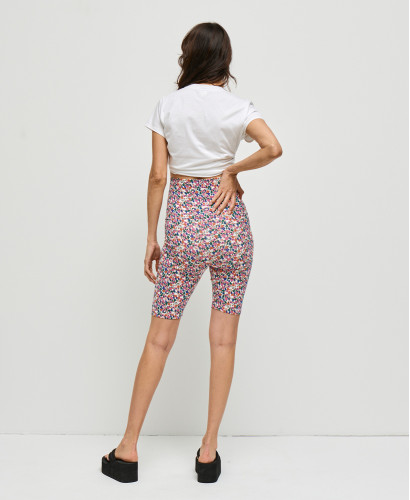Organic Cotton Liberty Pregnancy Biker Shorts