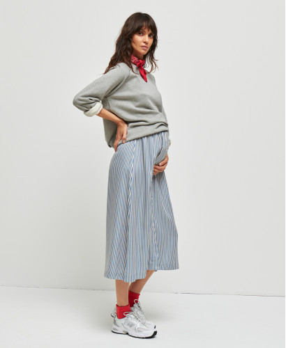 Tencel Marie fließender langer Rock