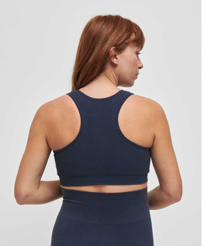 Seamless Maternity Bra Organic Cotton Black l Pregnant Women Underwear -  Blue 