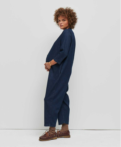 Schwangerschaftslatzhose Denim Roh Alba