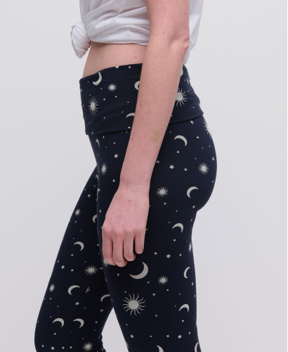 Organic Cotton Astro Pregnancy Leggings