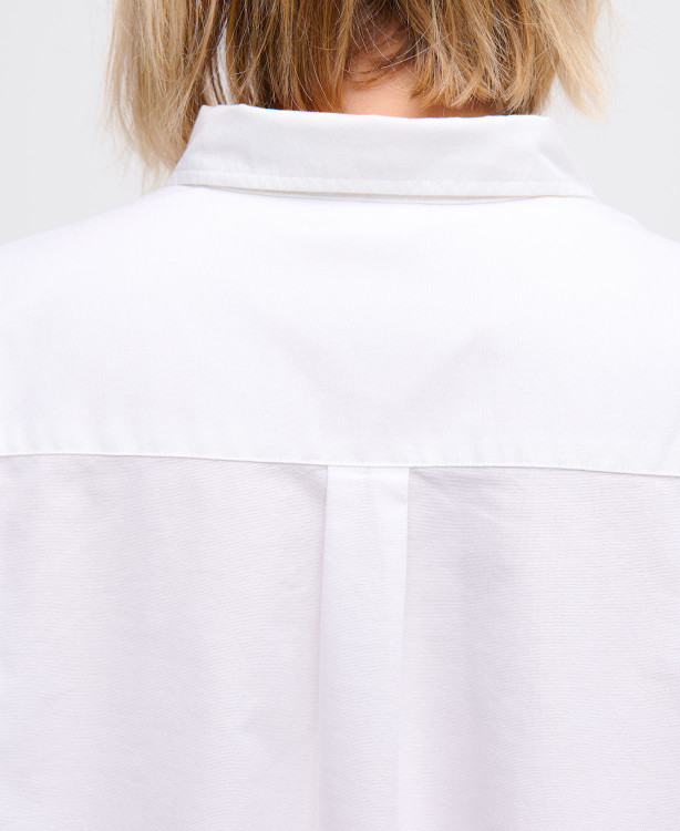 Chemise Grossesse Coton Blanc Justine