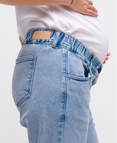 Schwangerschaftsjeans straight Light