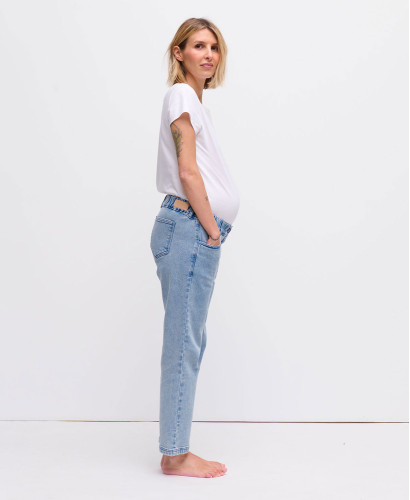 Schwangerschaftsjeans straight Light