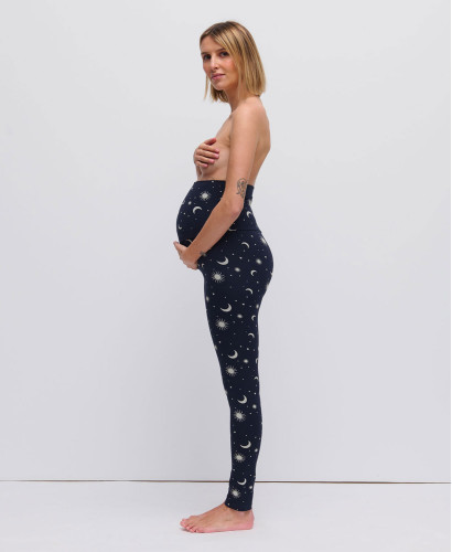 Organic Cotton Astro Pregnancy Leggings