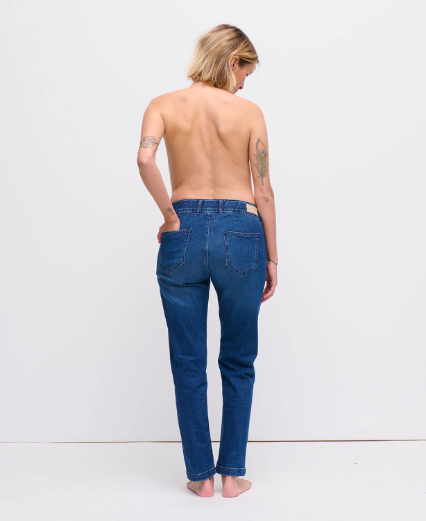 Schwangerschaftsjeans Straight blau