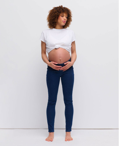 Blue Slim Pregnancy Jeans