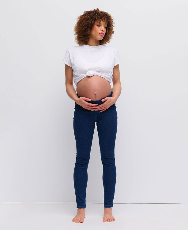Blue Slim Pregnancy Jeans