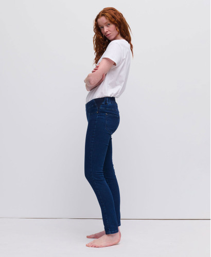 Jean Grossesse Slim Bleu Brut