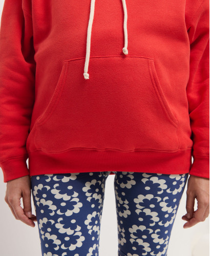 Red Cotton Pregnancy Hoodie l Cool & Fancy Maternity Sweatshirts & Top