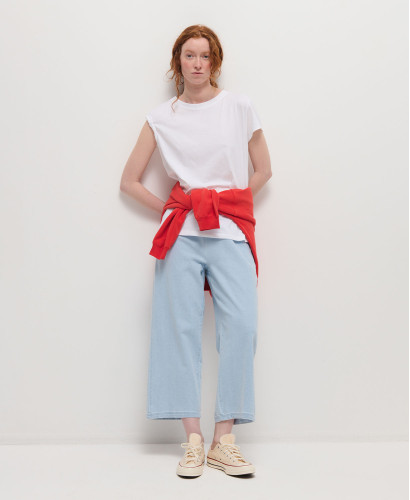 Maria Light Denim Umstandshose