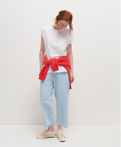Pregnancy Trousers Light Denim Maria