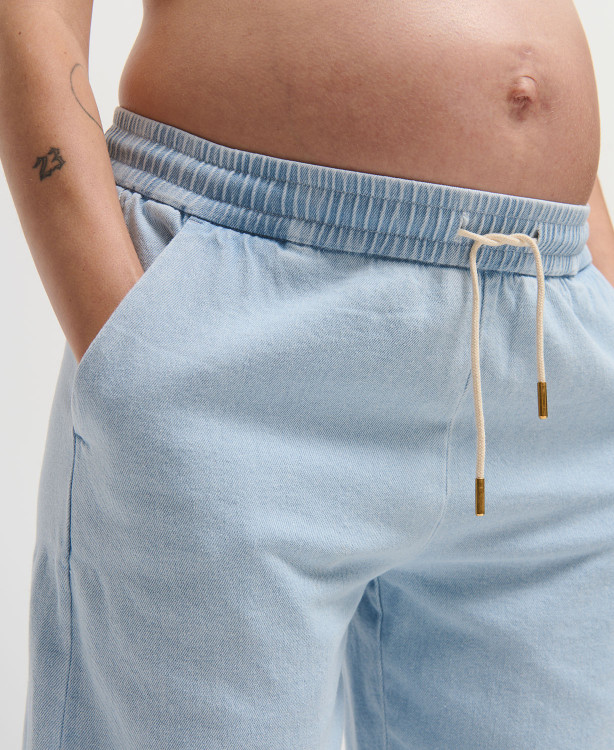 Pregnancy Trousers Light Denim Maria