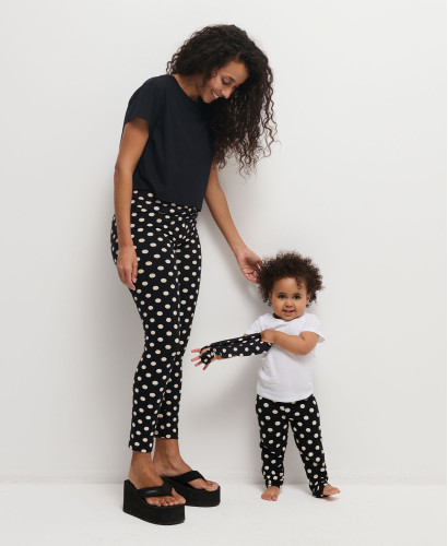 Mama/Kind-Punkten-Leggings-Duo