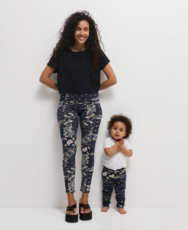 Mom/child Bandana leggings set