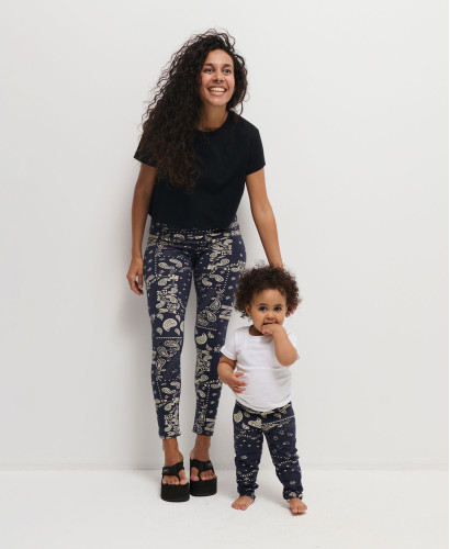 Mom/child Bandana leggings set