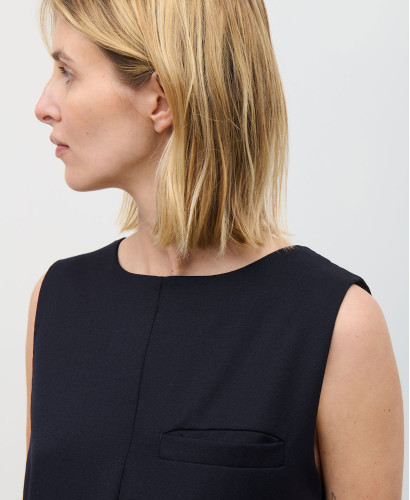 Kleid aus Margaux-Wolle