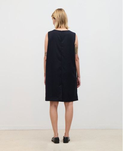 Kleid aus Margaux-Wolle