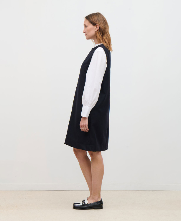 Kleid aus Margaux-Wolle