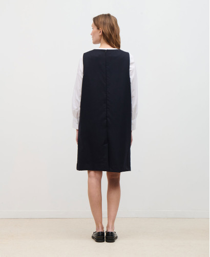 Margaux wool tailored dress