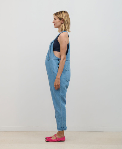 Schwangerschaftslatzhose Denim Baumwolle Arizona