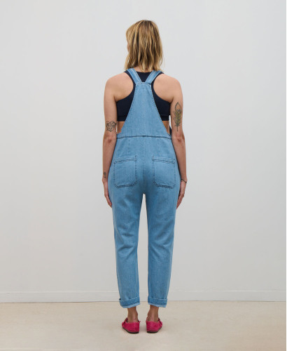 Arizona Denim Cotton Maternity Overall