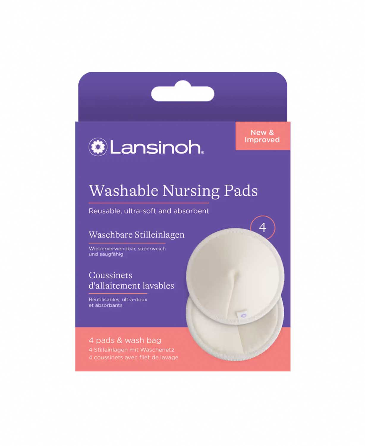 Waschbare Stillende Pads Lansinoh