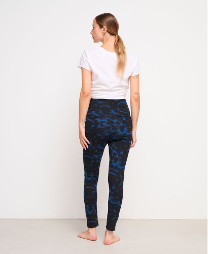 Schwangerschaft-Leggings Bio-Baumwolle Tie & Dye