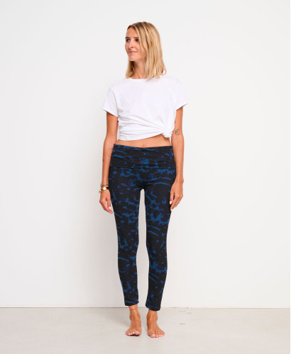 Organic Cotton Tie & Dye Pregnancy Leggings