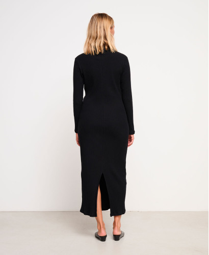 Baya Schwarzes Umstands-Maxikleid