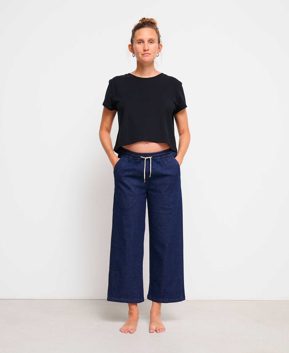 Pantalon Grossesse Denim brut Maria