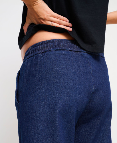 Pregnancy Trousers Raw Denim Maria