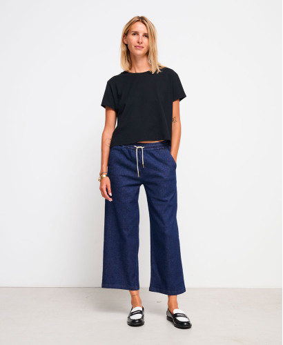 Pregnancy Trousers Raw Denim Maria