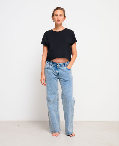 Jean Grossesse Wide Leg Light
