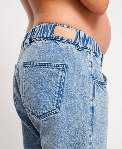 Schwangerschaftsjeans Wide Leg Light