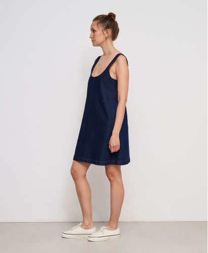 Robe Grossesse Denim Brut Anna