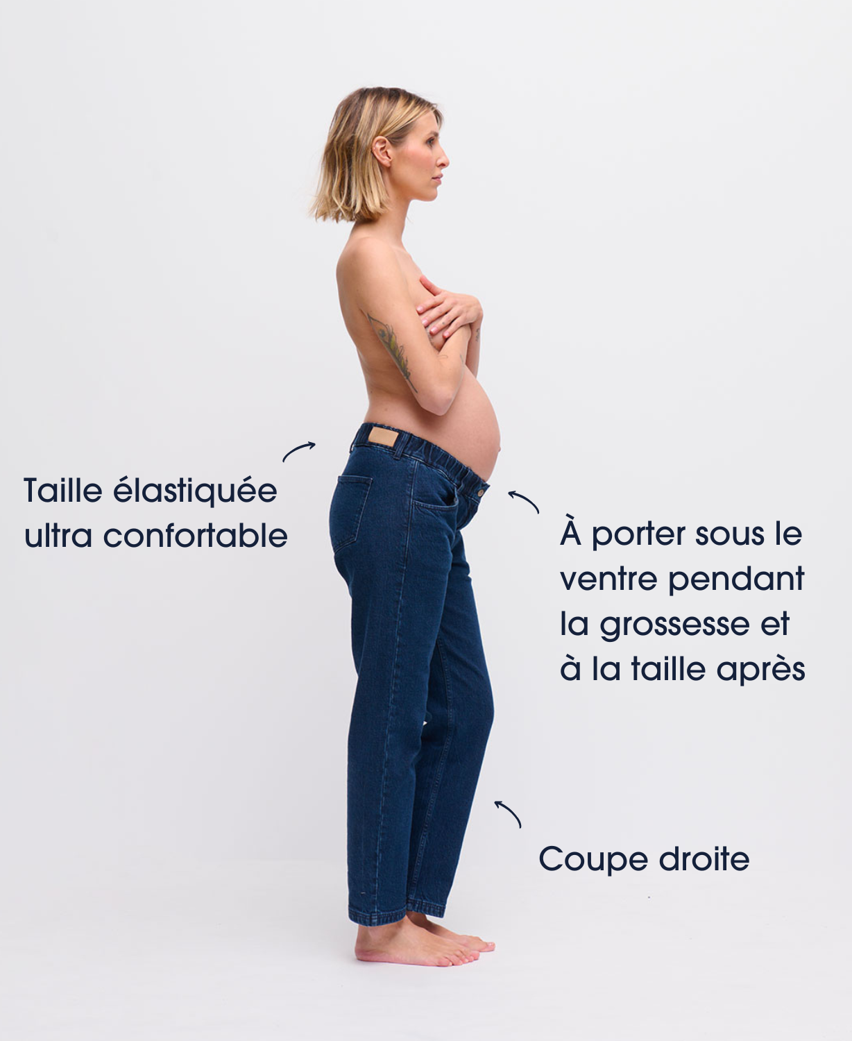 jean droit brut jolibump