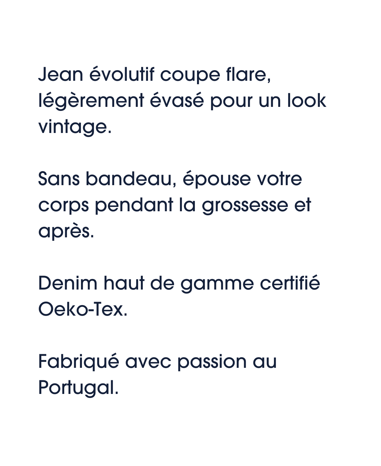 explication jean slim flare jolibump